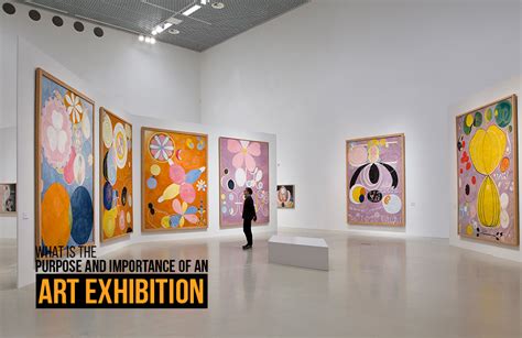 what is an art exhibition what is the purpose of showcasing art?